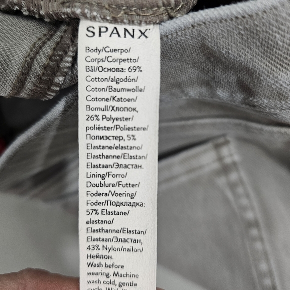 Spanx Jean-ish Ankle Leggings Jeggings Pull On 20018Q Gray Womens Medium M - Picture 7 of 8